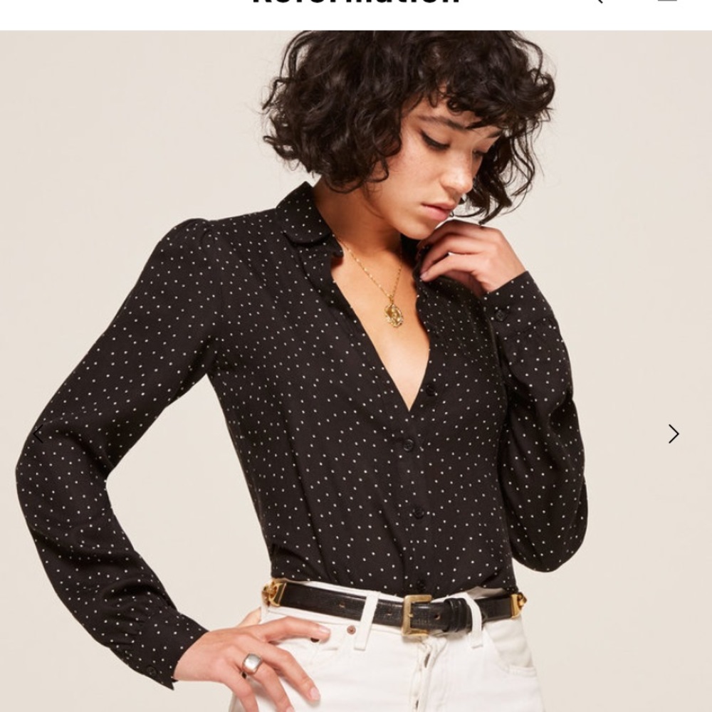 Reformation allie lady top. M.